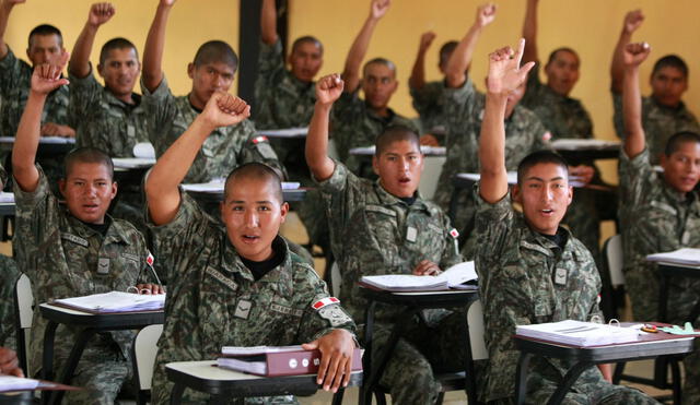 Servicio militar en Perú es voluntario. Foto: Andina