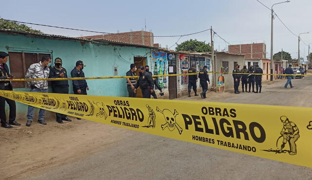 En el lugar, la Policía recogió ocho casquillos de bala, calibre 9 milímetros. Foto: La República/Yolanda Goicochea