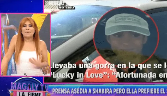 Magaly Medina apoya a Shakira tras terminar su relación con Gerard Piqué. Foto: Captura de ATV