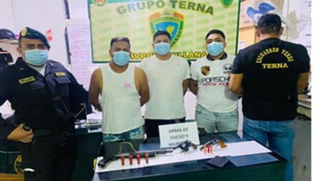 La PNP y Fiscalía investiga a los detenidos por el ataque con arma de fuego a estudiante. Foto: PNP