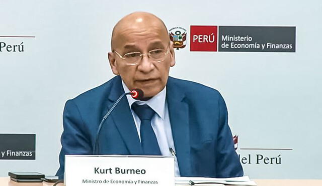 El ministro de Economía presentó el Marco Macroeconómico Multianual 2023-2026. Foto: Andina
