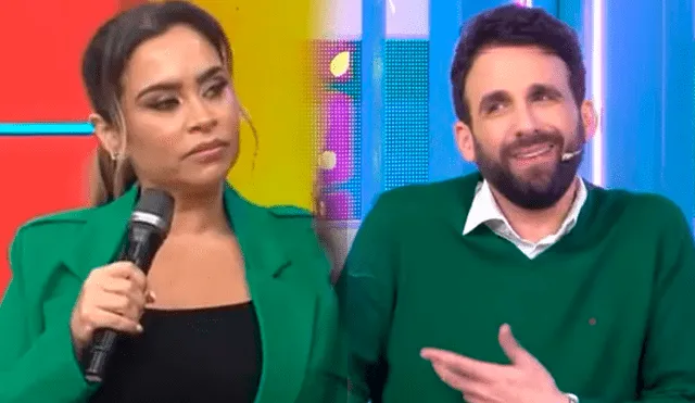 Rodrigo González relató que se encontró con Ethel Pozo en un restaurante y ella lo saludó como si fueran grandes amigos. Foto: composición/captura América TV/Willax