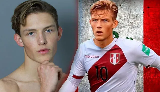 El jugador danés, quien sueña con representar a la selección peruana, también se desempeña como modelo. Foto: composición LR/Oliver Sonne/Instagram