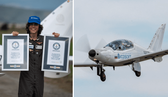 Mack Rutherford y la asombrosa historia de pilotos en su familia. Foto: composición LR/AFP