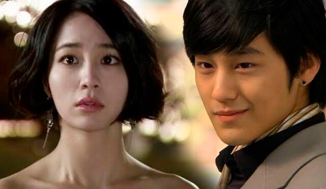 Lee Min Jung y Kim Bum: así lucían las estrellas en el kdrama "Boys over flowers". Foto: KBS