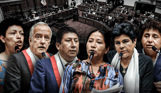 La Subcomisión de Acusaciones Constitucionales está compuesta por 15 congresistas. Foto: composición Jazmin Ceras/La República