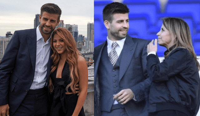 Padres de Gerard Piqué habrían intervenido en su relación sentimental con Shakira. Foto: Composición LR / AFP