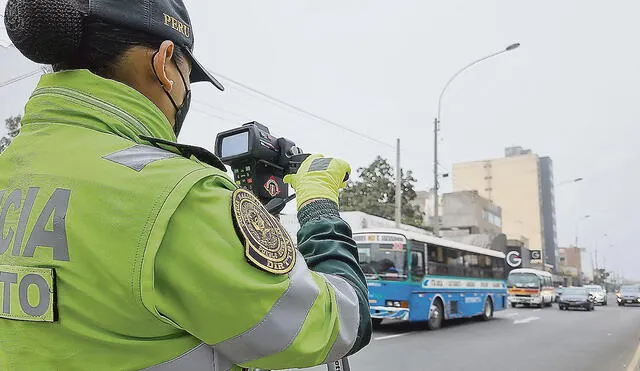 Control. Una de las acciones será instalar señalización con nuevos límites de velocidad. Foto: difusión