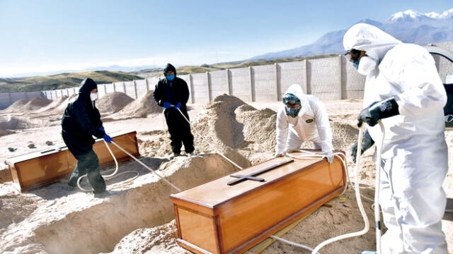 Sin permisos. Cementerio funcionó días, fue cerrado. Foto: La República