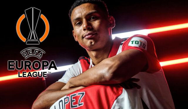 Marcos López es internacional con la selección peruana. Foto: Feyenoord.