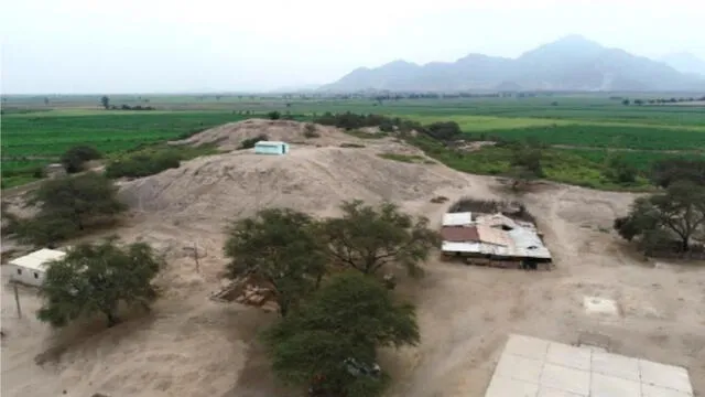 Ministerio de Cultura actualizó información catastral de Huaca Santa Rosa de Pucalá. Foto: Ministerio de Cultura.