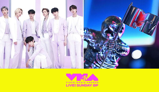 BTS en los MTV VMAs 2022: en qué categorías fueron nominados los idols de k-pop. Foto: MTV