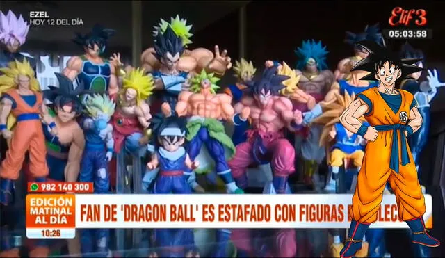 El chico es un coleccionista peruano que busca figuras de Dragon Ball Super Hero. Foto: composición LR/Facebook