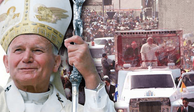 Juan Pablo II fue canonizado el 5 de julio de 2013 por el papa Francisco en la Ciudad del Vaticano. Foto: composición LR/Anahuac/UCSS