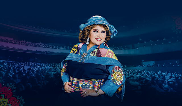 Cantante andina celebrará gran concierto en el Teatro Nacional. Foto: difusión
