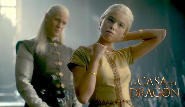 El primer capítulo de "House of the dragon" mostró polémica escena entre Rhaenyra y Daemon Targaryen. Foto: composición LR/HBO Max