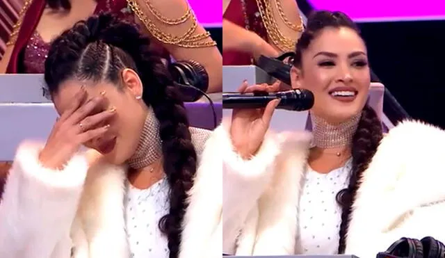 Participante dice a Michelle Soifer que “no la ve” en ensayos, pero ella responde: “Tengo muchas grabaciones”. Foto: composición LR/captura/América TV