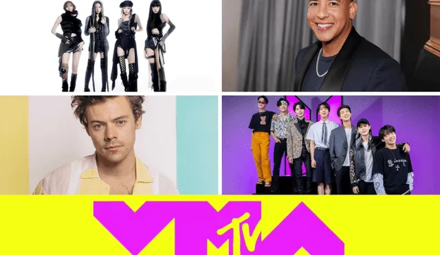 La ceremonia de los MTV VMAs 2022 juntará a los artistas de todo los géneros. Foto: composición LR/LATimes/La República/BIGHIT/YG