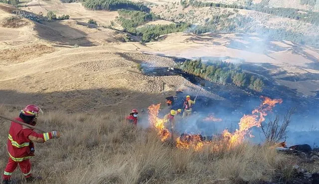 El COER Cusco recomienda a la población evitar la quema de residuos vegetales y arbustos. Foto: COER