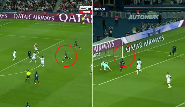 Doble poste de Messi y Mbappé. Foto: Composición ESPN