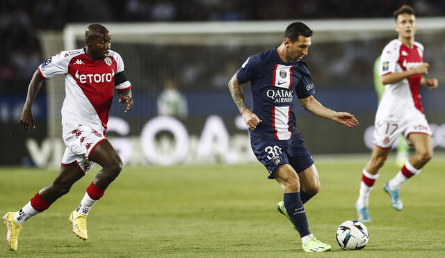 Lionel Messi es titular en el partido del PSG vs. Monaco por la Ligue 1. Foto: EFE