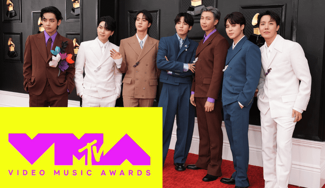 El grupo de BTS ha participado en los MTV VMAs desde 2019. Foto: composición LR/@ENews/MTV