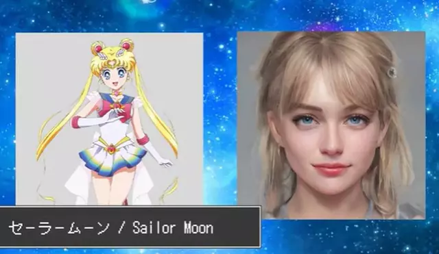 Una inteligencia artificial dibujó los rostros de los personajes de "Sailor Moon" y el resultado ha sorprendido a fans. Foto: captura de Youtube/Create with AI