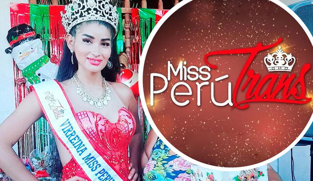 Cristell Cedan se coronó como Virreina tras quedar en segundo lugar en el Miss Perú Trans 2021. Foto:  Cristell Cedan/Instagram