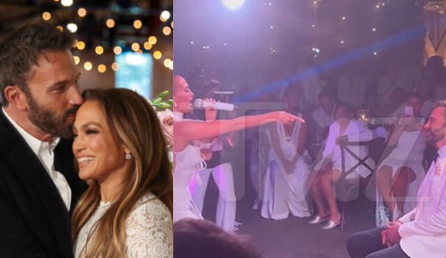 Jennifer Lopez enojada por filtración de video de su boda. Foto: Composición La República/E/Instagram