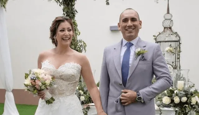 Karla Tarazona y Rafael Fernández contrajeron matrimonio a finales del 2020. Foto: Instagram