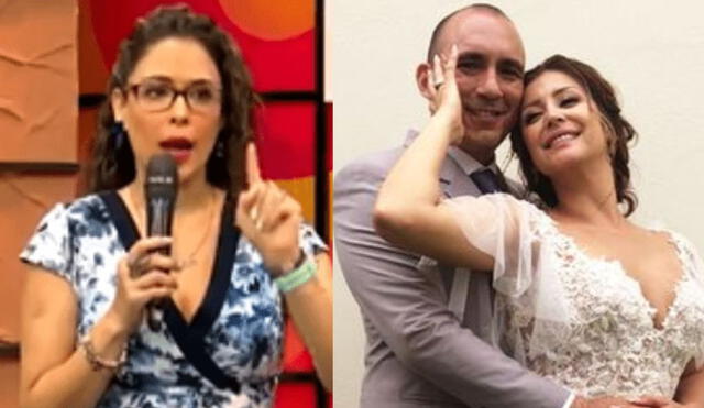 Adriana Quevedo se expresa sobre separación de Karla Tarazona y Rafael Fernández. Foto: Composición La República/Captura Panamericana Televisión/Karla Tarazona/Instagram