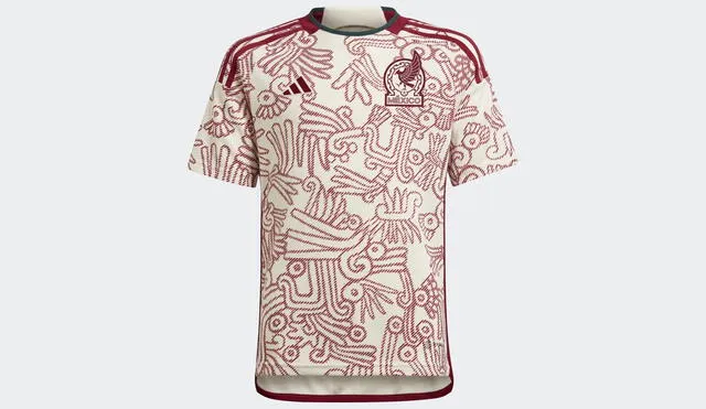 Nueva indumentaria alterna de la selección de México. Foto: Adidas