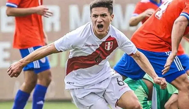 Catriel Cabellos es una de las figuras de la selección peruana sub-20. Foto: FPF