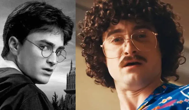 Daniel Radcliffe interpreta a uno de los músicos más extravagantes y alocados de la industria musical en "Weird: the Al Yankovic Story". Foto: composición/ Warner Bros./ captura de Youtube/IGN Movie Trailers
