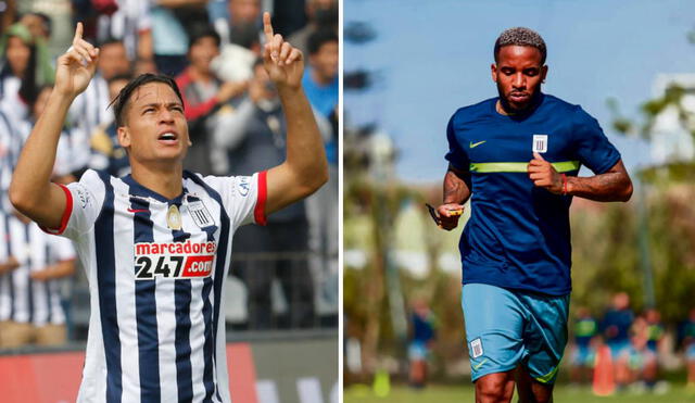 Cristian Benavente compartió entrenamientos con Jefferson Farfán. Foto: composición LR/Luis Jiménez/GLR/Alianza Lima