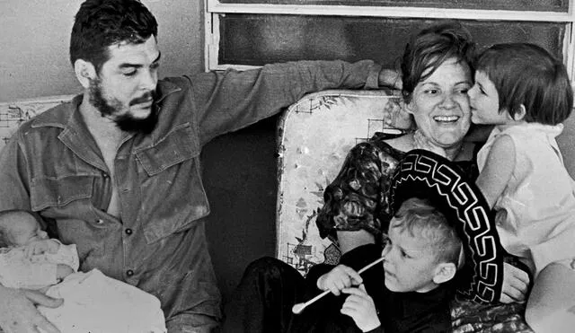 Ernesto Guevara, más conocido como el "Che Guevara" tuvo varios hijos durante sus dos matrimonios. Foto: AFP