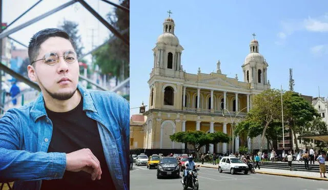 El escritor Antonio Salermo visitó la ciudad de Chiclayo para presentar su libro "Caza de cuervos". Foto: Composición LR/Facebook/Antonio Salermo/ Britannica