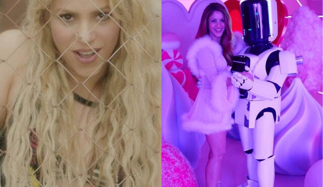Nueva indirecta. Shakira cambió la portada de canción dedicada a Gerard Piqué. Foto: composición LR/Shakira/YouTube
