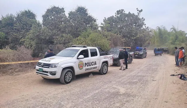 A tempranas horas de la mañana, personal de la Policía de Chulucanas recibió el reporte. Foto: Chulucanas Noticias