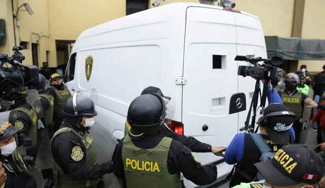 Yenifer Paredes esperaba su trasladado en la carceleta del penal Ancón II. Foto: Fotos: John Reyes/La República