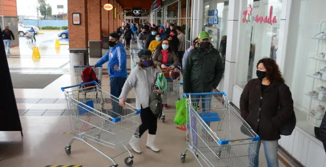 Solo los supermercados tendrán las puertas abiertas y funcionarán de manera usual. Foto: Twitter/@Mega