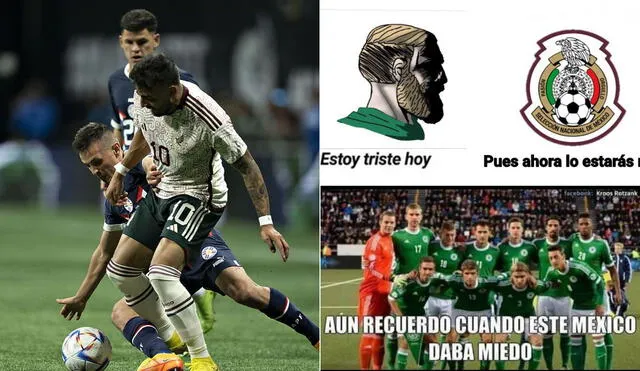 Los cibernautas no perdonaron a México tras caer ante Paraguay. Foto: Composición/Selección mexicana/Twitter
