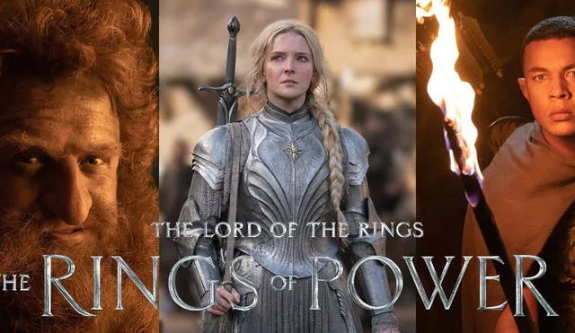 "The lord of the rings: the rings of power" tendrá un total de 8 episodios. Foto: composición LR / Amazon
