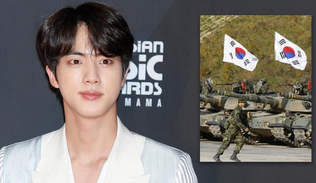 Jin cumple 30 años en diciembre. Esa es la edad límite para ser llamado al servicio militar. Foto: Mnet/Naver