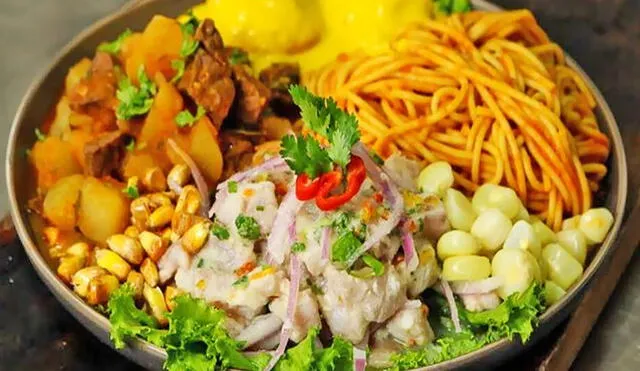 En Perú existe una gran variedad de platos 'combinados', los cuales están basados en diversas comidas peruanas. Foto: Abelca/YouTube