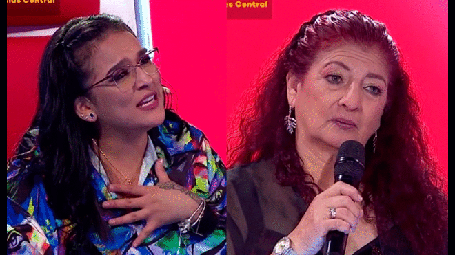 Daniela Darcourt fue sorprendida en "La voz Perú". Foto: composición LR/Latina