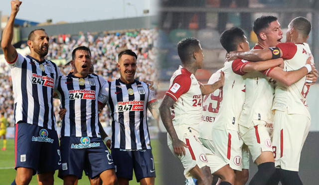 Alianza Lima le ganó 4-1 a Universitario por el Torneo Apertura. Foto: composición/Liga 1