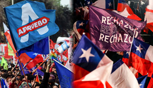 La ciudadanía se pronunciará sobre la propuesta de nueva constitución para Chile. Foto: composición LR / AFP