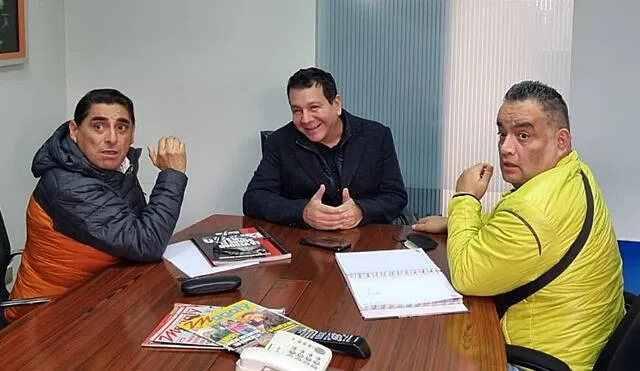 Jorge Benavides y Carlos Álvarez juntos nuevamente. Foto: difusión prensa de Carlos Álvarez