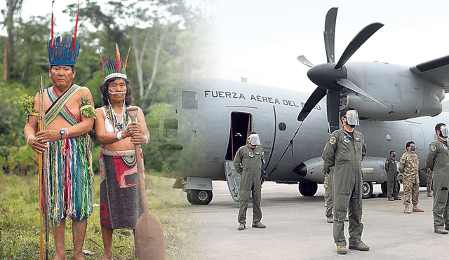 Ucayali: ciudadanos de Purús solo pueden viajar por vía aérea porque no cuentan con carretera. Foto: composición de Fabrizio Oviedo/LR/FAP